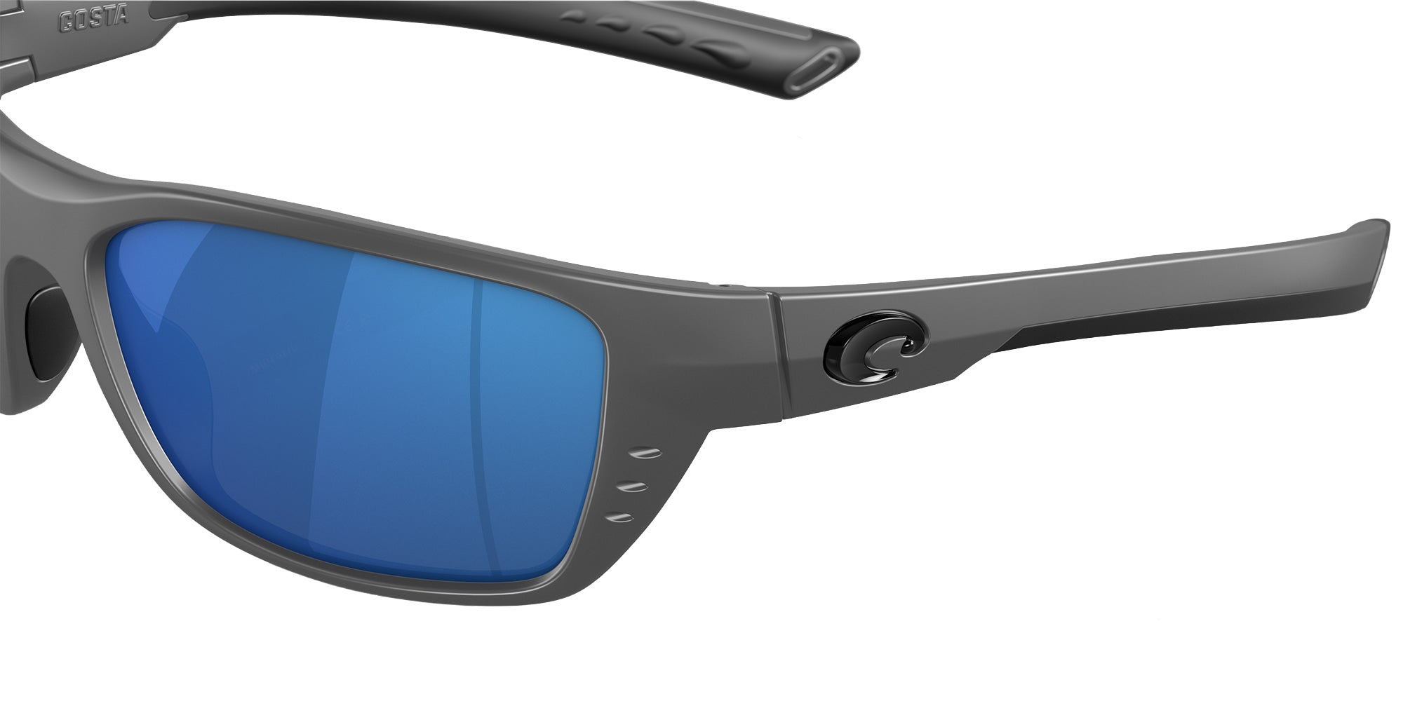 COSTA 6S9056 Whitetip 905609 58 - Matte Gray / Blue Mirrored Polarized #id:6s9056905609_s:100125
