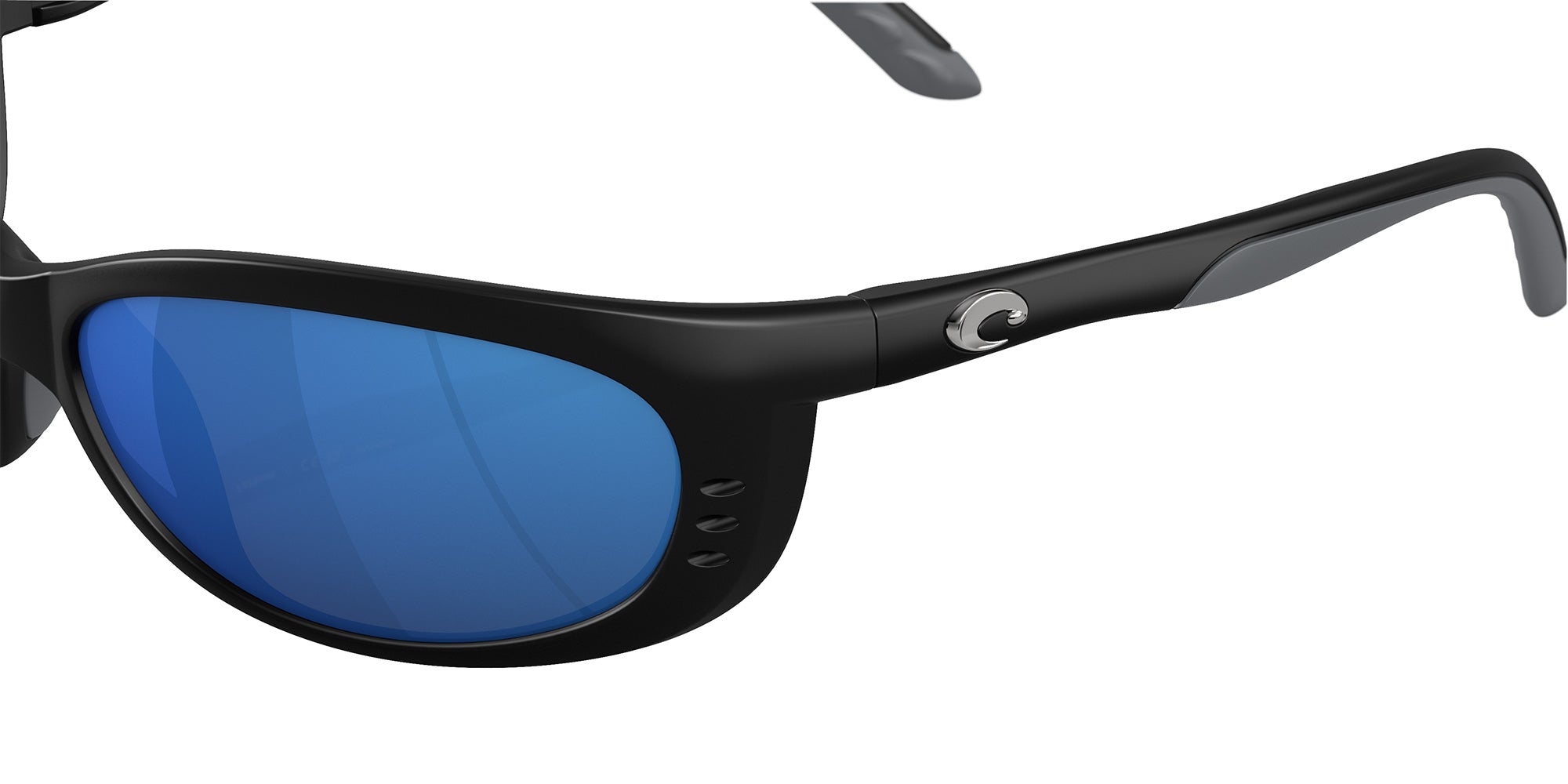COSTA 6S9058 Fathom 905806 61 - Matte Black / Blue Mirrored Polarized #id:6s9058905806_s:100120