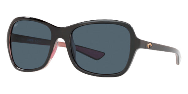 COSTA 6S9068 Kare 906801 54 - Shiny Black/Hibiscus / Gray Polarized #id:6s9068906801_s:100100