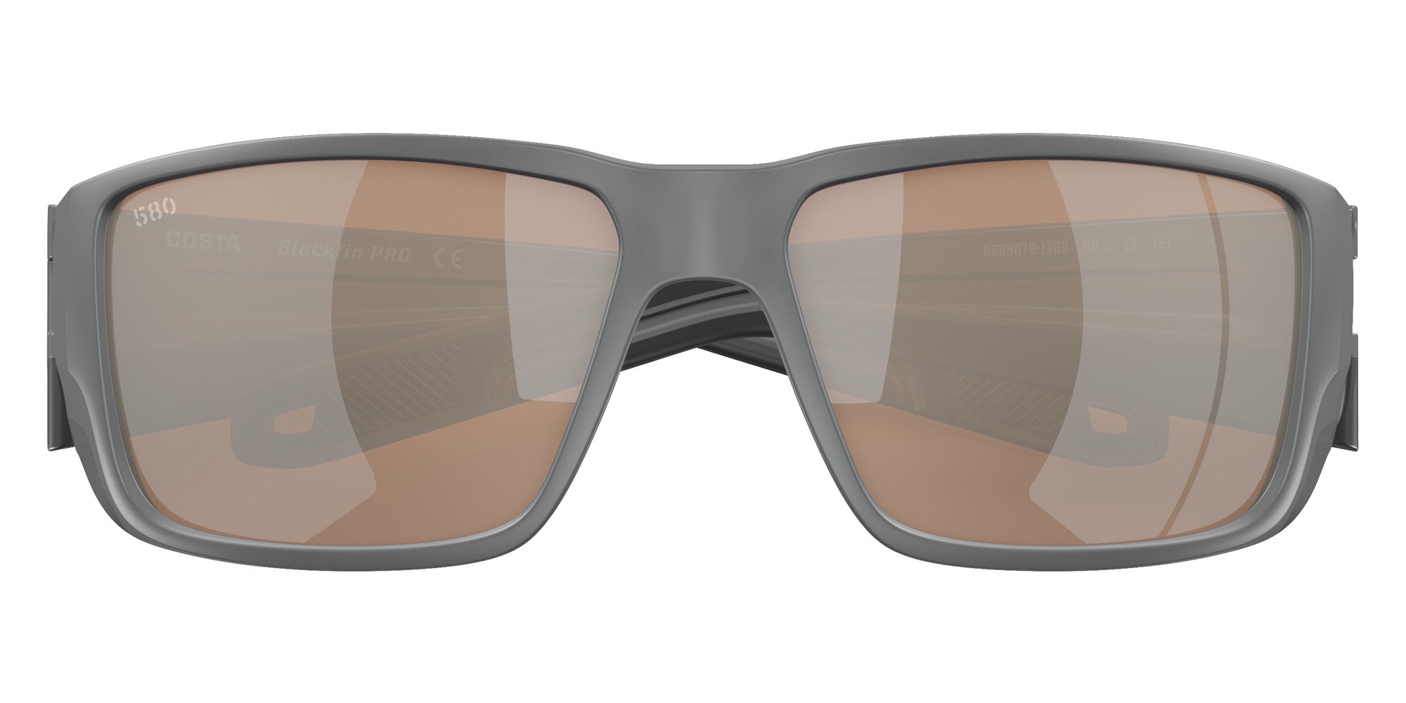 COSTA 6S9078 Blackfin PRO 907811 60 - Matte Gray / Copper Silver Mirrored Polarized #id:6s9078907811_s:100120