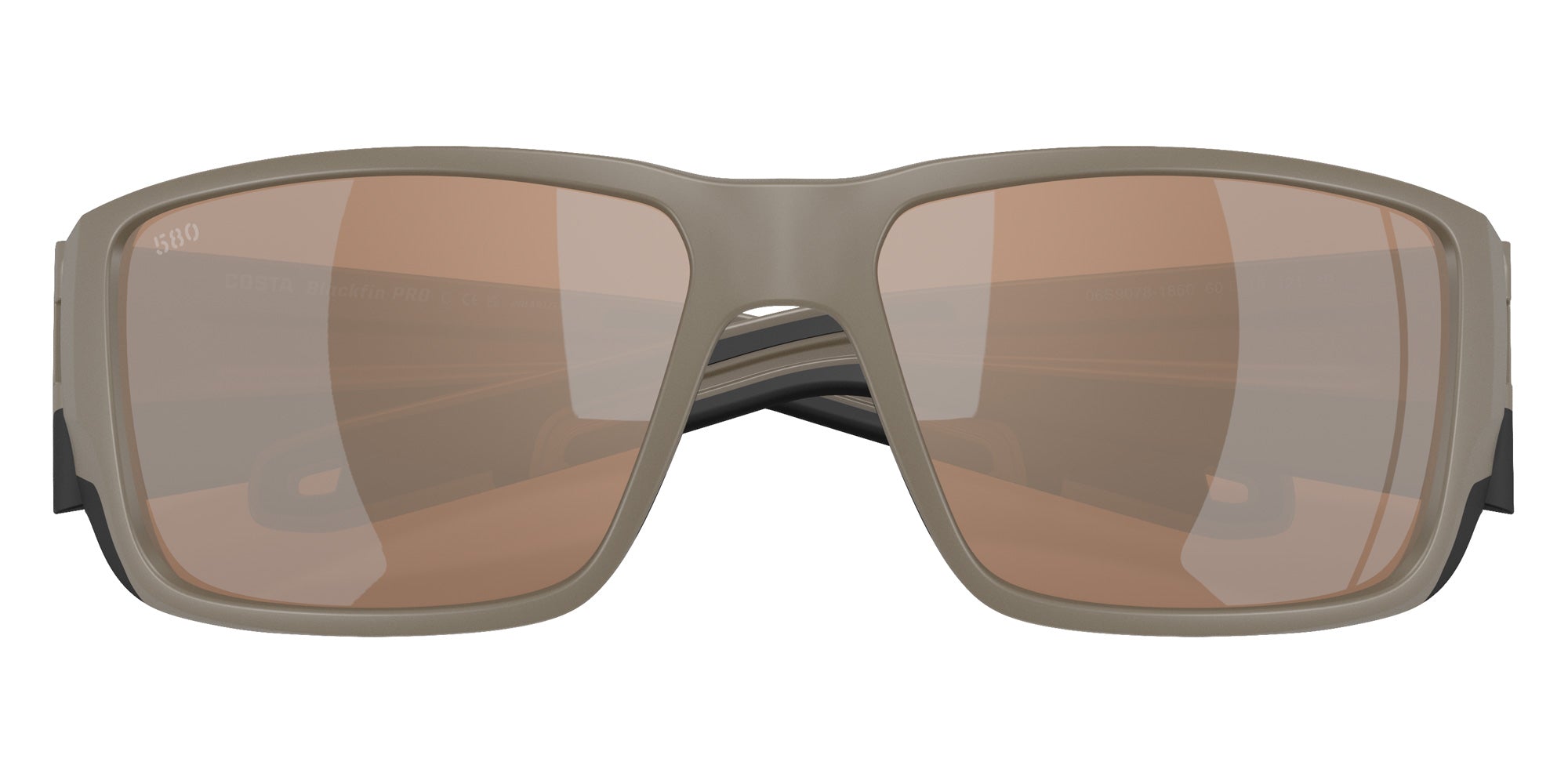 COSTA 6S9078 Blackfin PRO 907818 60 - Matte Sand / Copper Silver Mirrored Polarized #id:6s9078907818_s:104120