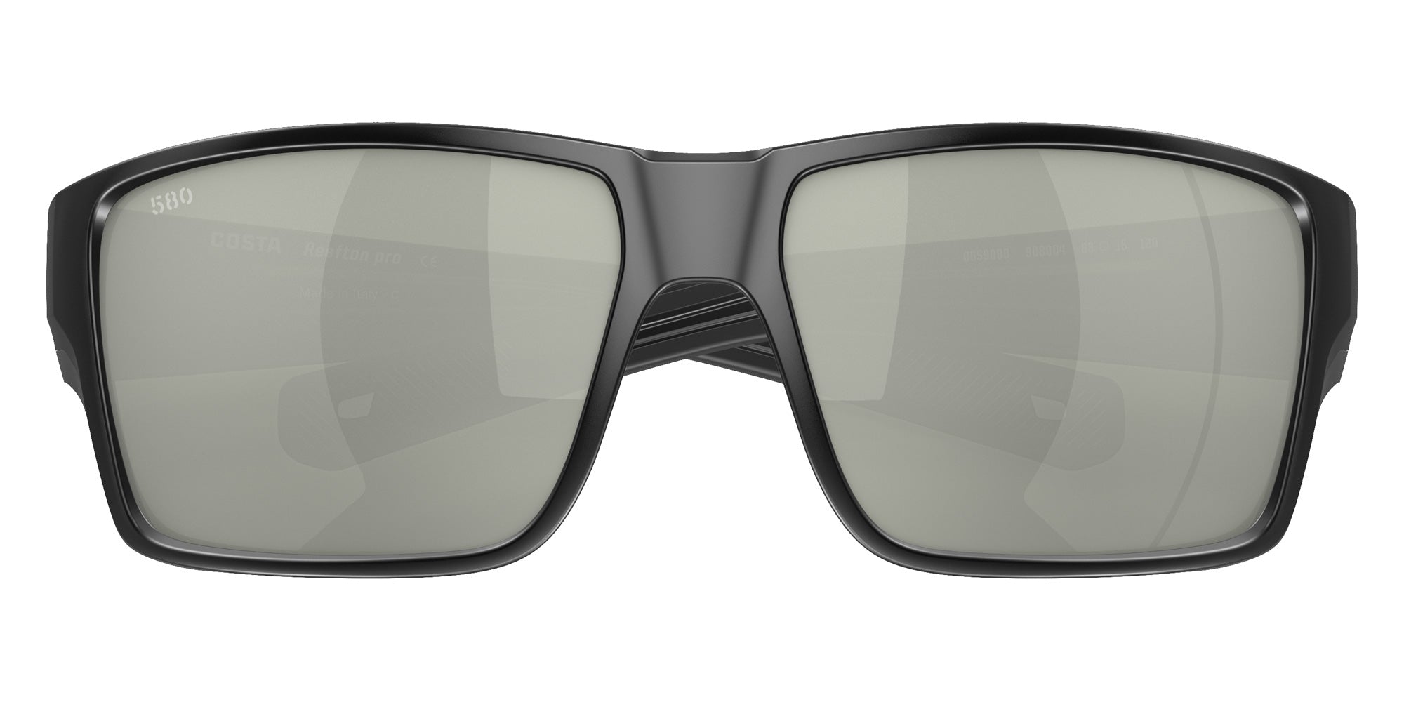 COSTA 6S9080 Reefton PRO 908004 63 - Matte Black / Gray Silver Mirrored Polarized #id:6s9080908004_s:100120