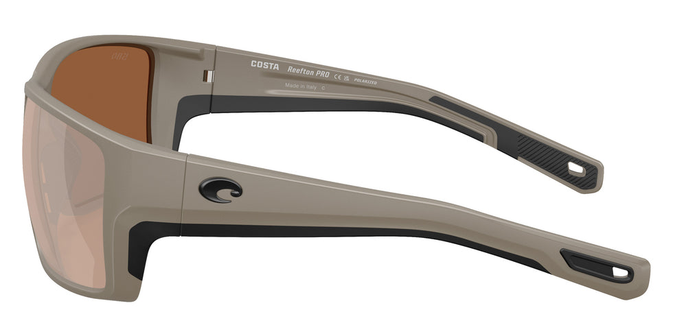 COSTA 6S9080 Reefton PRO 908021 63 - Matte Sand / Copper Silver Mirrored Polarized #id:6s9080908021_s:102110