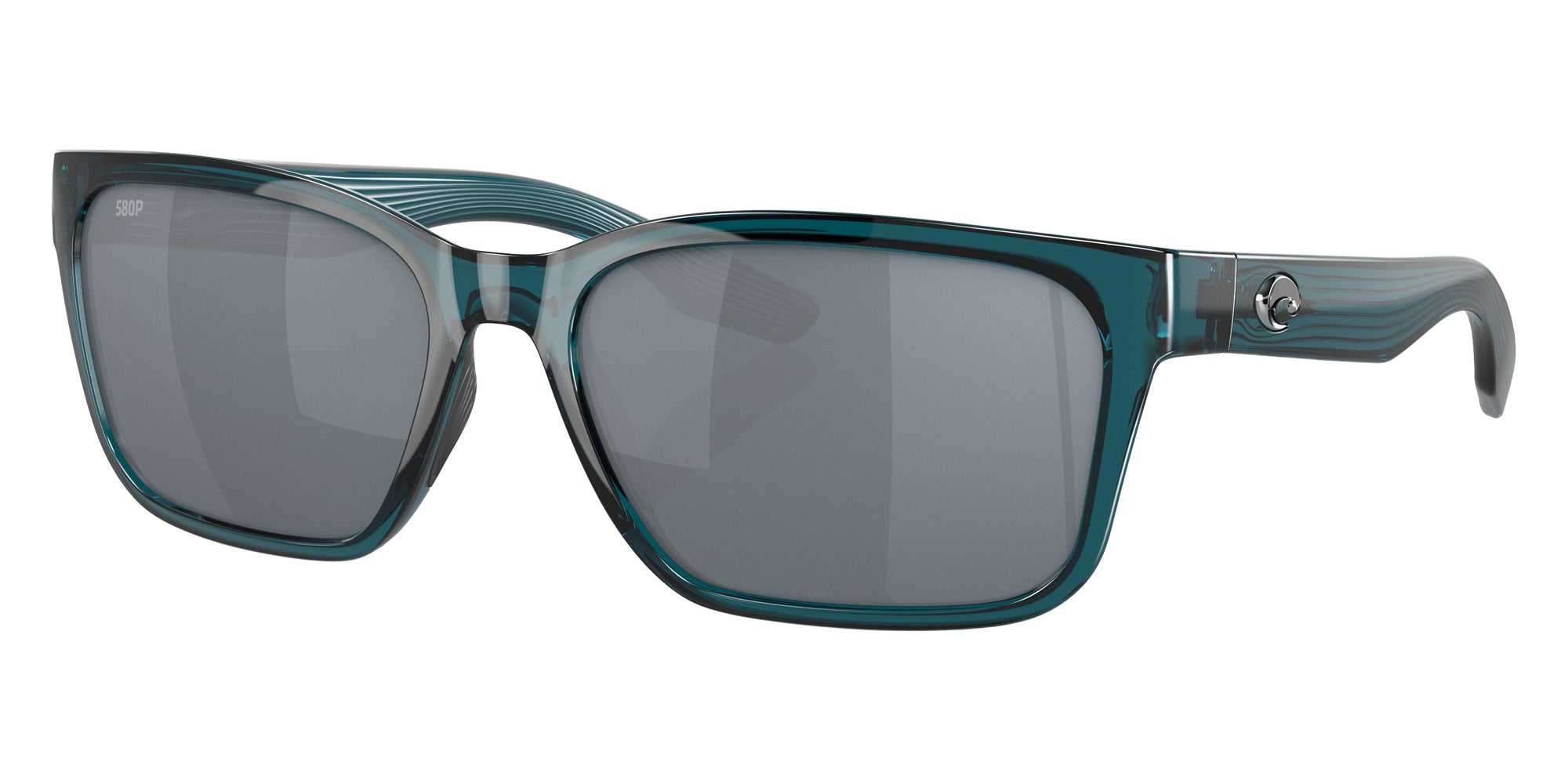 COSTA 6S9081 Palmas 908106 57 - Teal / Gray Silver Mirrored Polarized #id:6s9081908106_s:100105