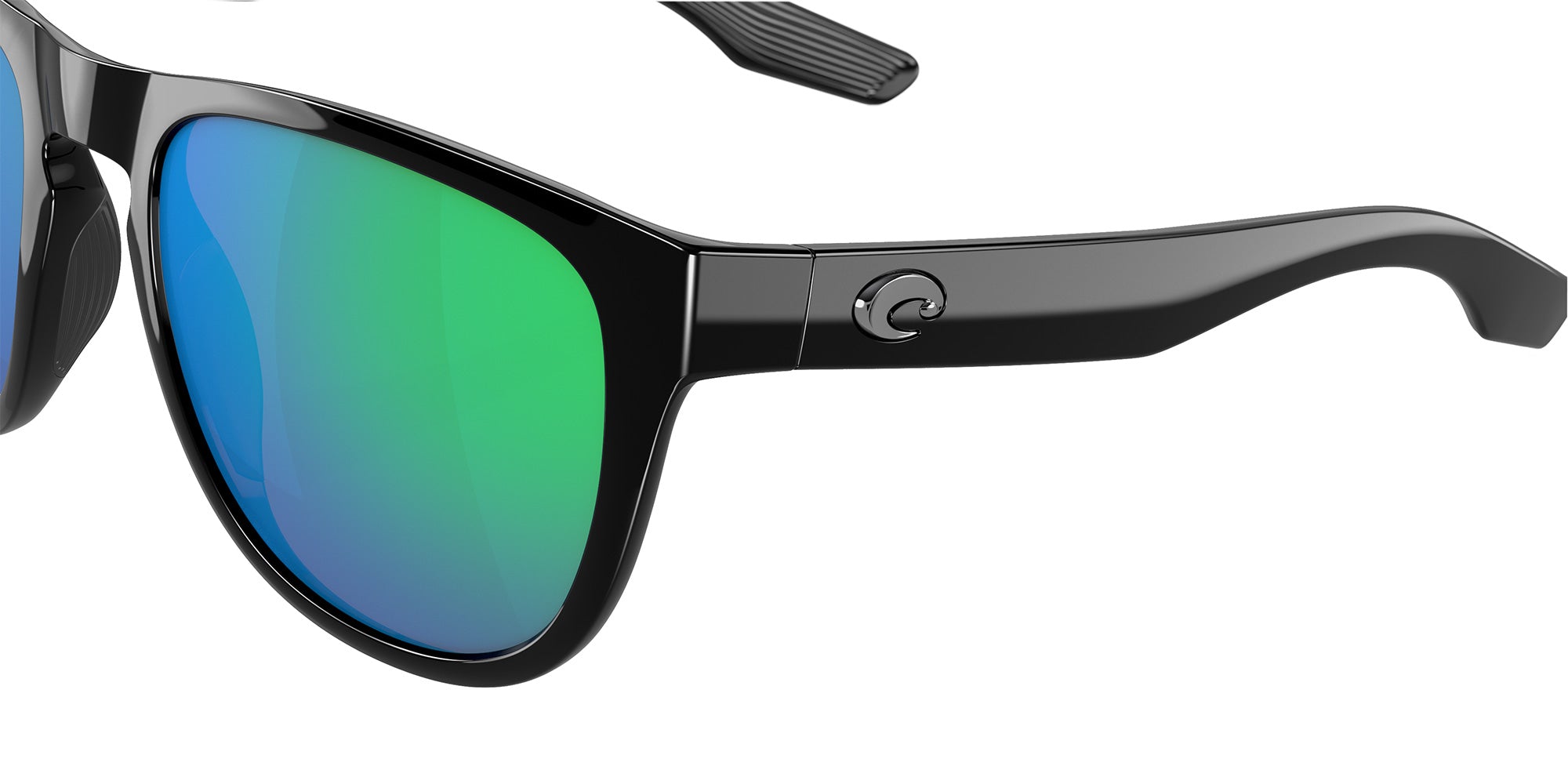 COSTA 6S9082 Irie 908202 55 - Black / Green Mirrored Polarized #id:6s9082908202_s:100120
