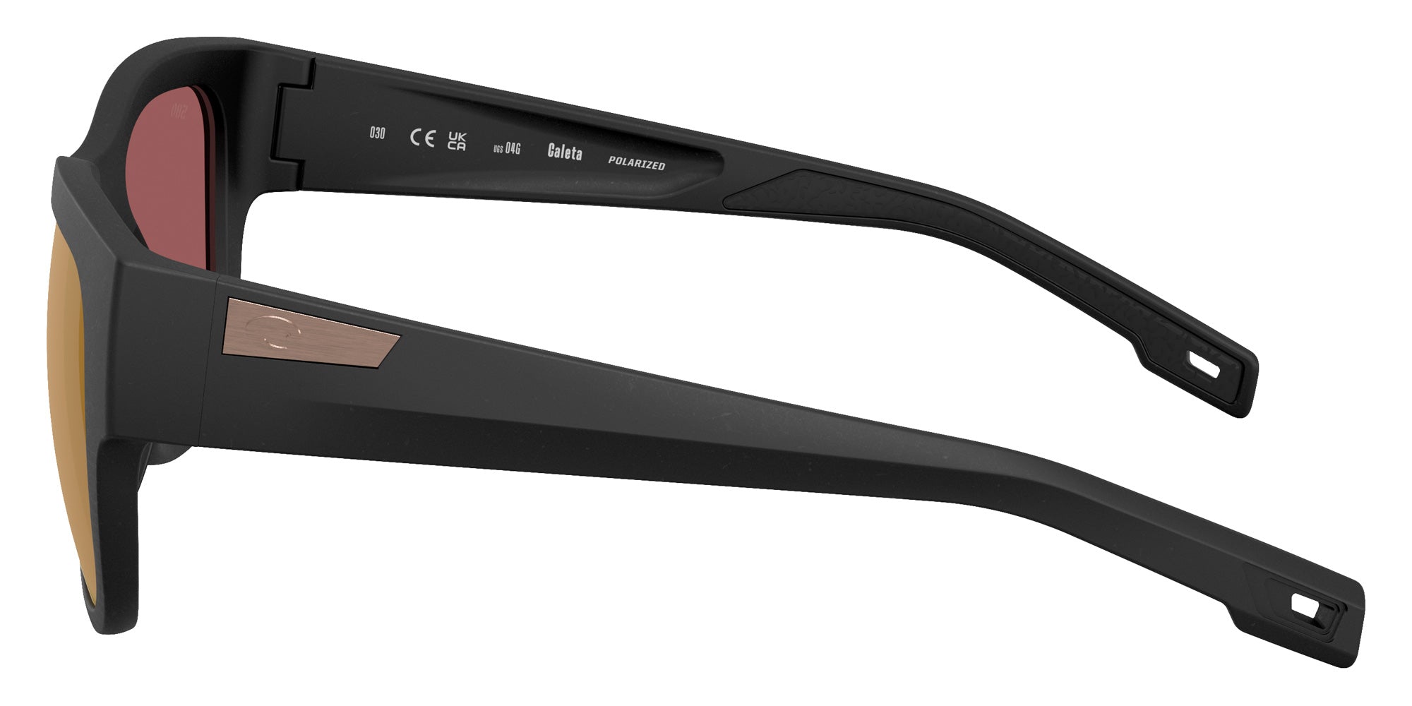 COSTA 6S9084 Caleta 908407 55 - Netplus Black / Gold Mirrored Polarized #id:6s9084908407_s:100110