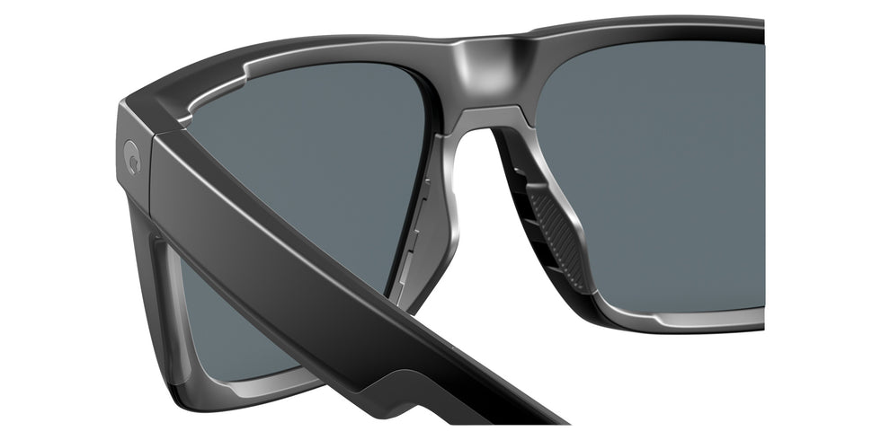 COSTA 6S9104 Lido 910405 57 - Matte Black / Blue Mirrored Polarized #id:6s9104910405_s:100135