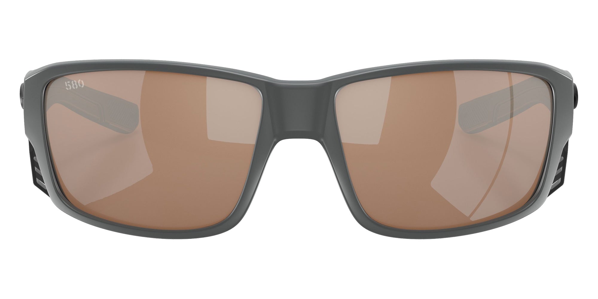 COSTA 6S9105 Tuna Alley PRO 910510 60 - Matte Gray / Copper Silver Mirrored Polarized #id:6s9105910510_s:104100