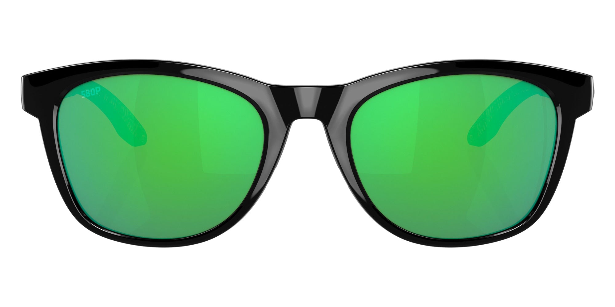 COSTA 6S9108 Aleta 910805 54 - Black / Green Mirrored Polarized #id:6s9108910805_s:100100
