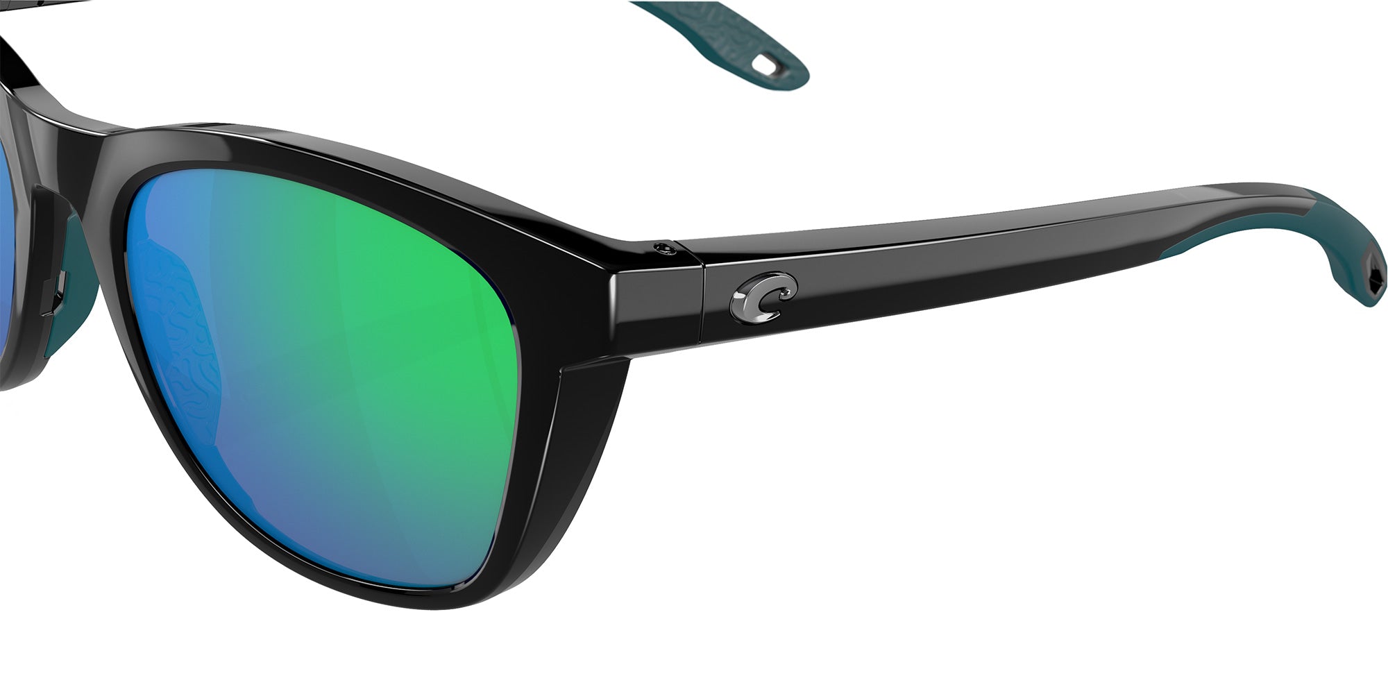 COSTA 6S9108 Aleta 910805 54 - Black / Green Mirrored Polarized #id:6s9108910805_s:100120