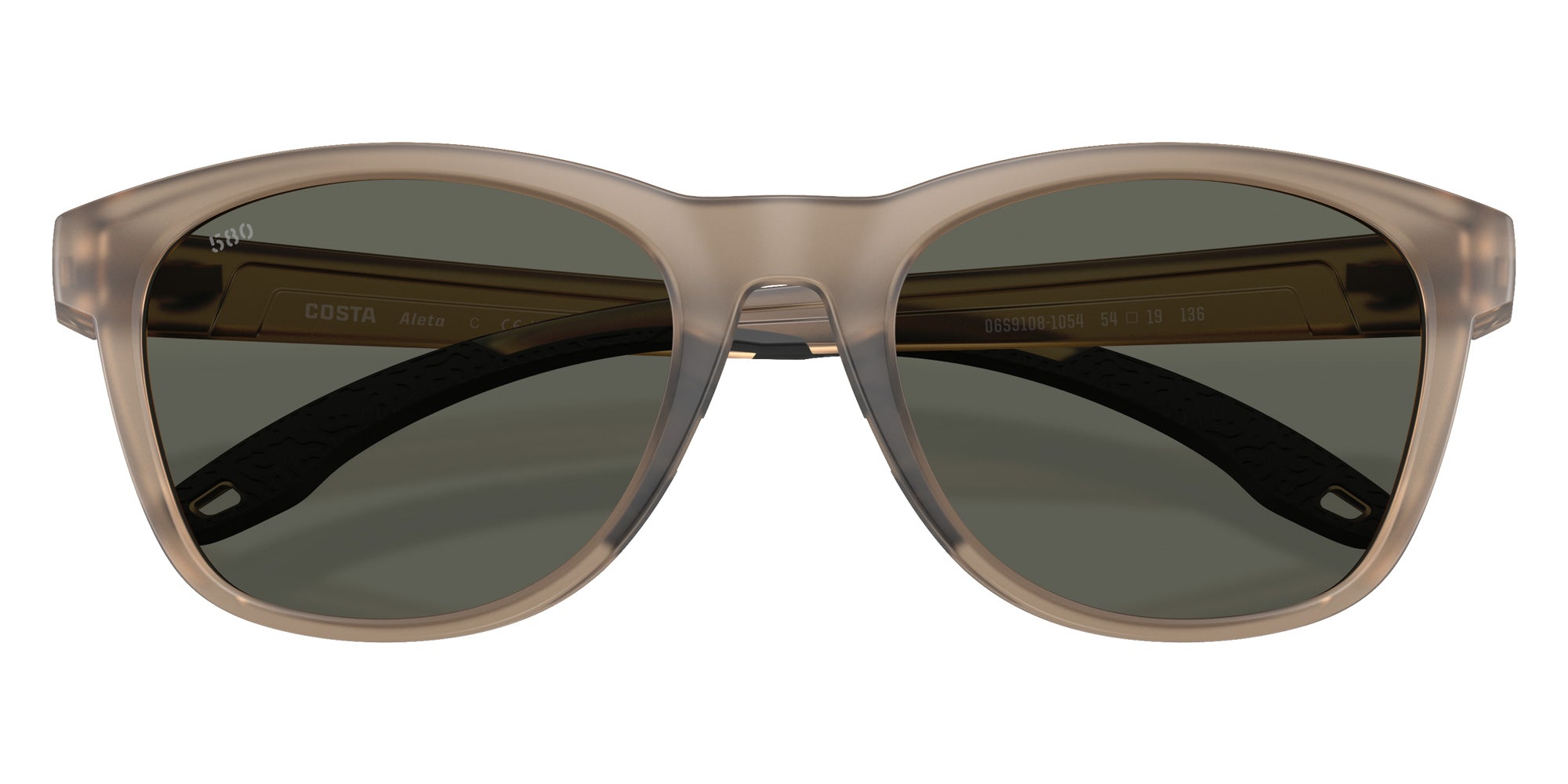 COSTA 6S9108 Aleta 910810 54 - Matte Brown Smoke / Gray Polarized #id:6s9108910810_s:102120