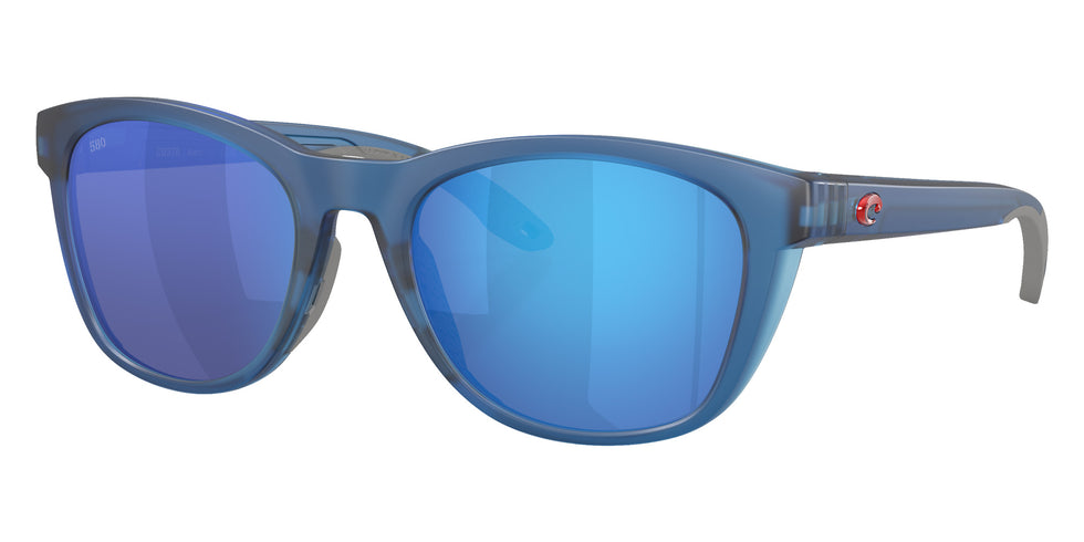 COSTA 6S9108 Aleta 910811 54 - Matte Translucent Blue / Blue Mirrored Polarized #id:6s9108910811_s:104105