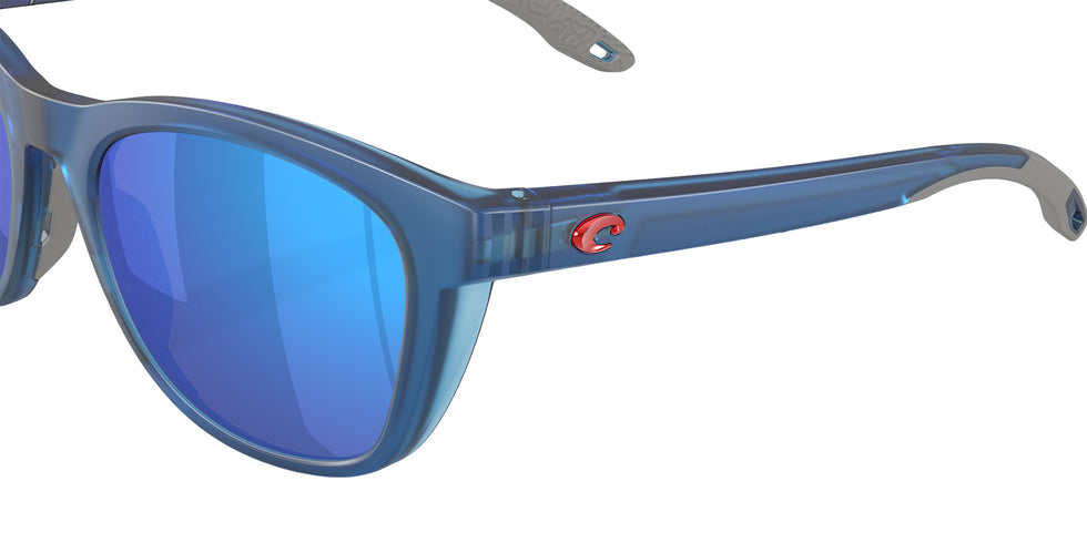 COSTA 6S9108 Aleta 910811 54 - Matte Translucent Blue / Blue Mirrored Polarized #id:6s9108910811_s:104125