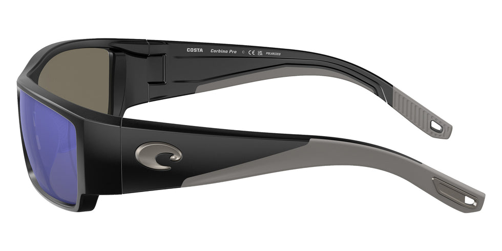 COSTA 6S9109 Corbina PRO 910901 61 - Matte Black / Blue Mirrored Polarized #id:6s9109910901_s:100110