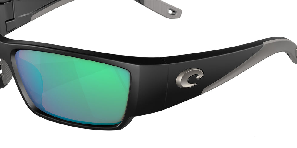 COSTA 6S9109 Corbina PRO 910902 61 - Matte Black / Green Mirrored Polarized #id:6s9109910902_s:102125