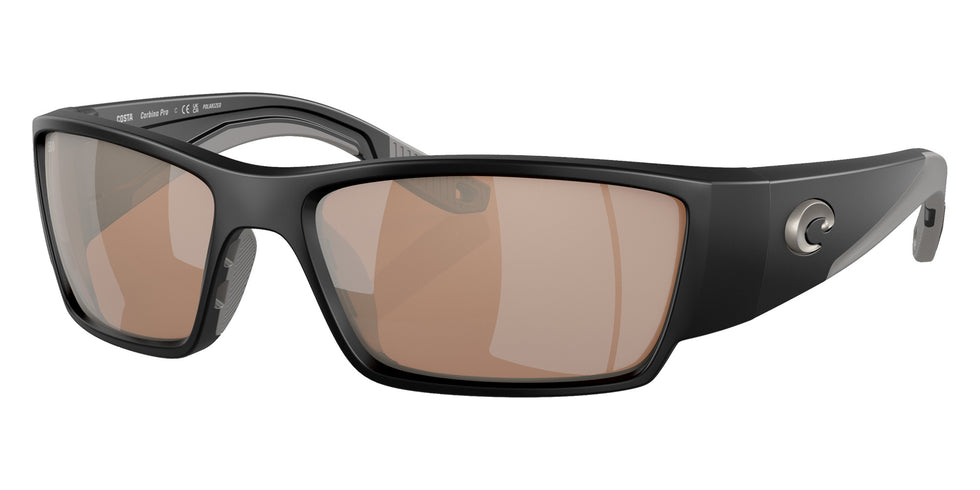 COSTA 6S9109 Corbina PRO 910903 61 - Matte Black / Copper Silver Mirrored Polarized #id:6s9109910903_s:104105
