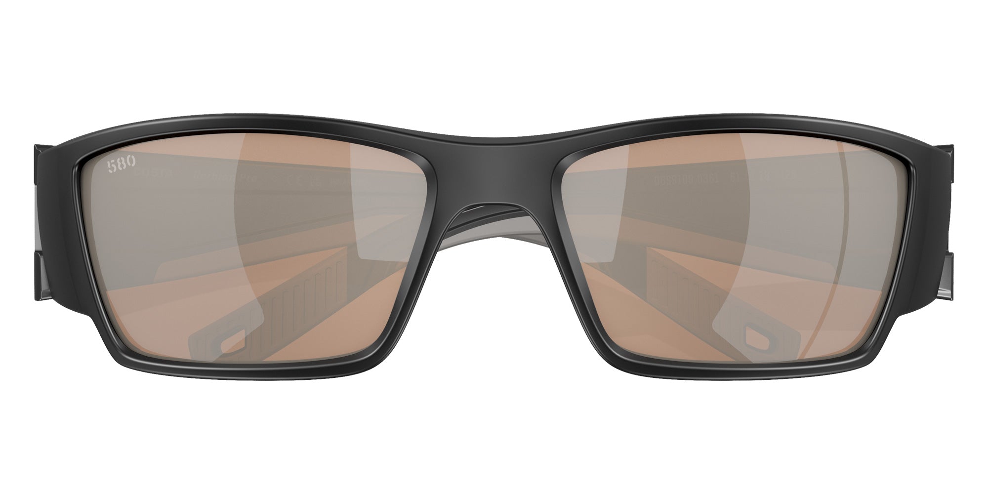COSTA 6S9109 Corbina PRO 910903 61 - Matte Black / Copper Silver Mirrored Polarized #id:6s9109910903_s:104120