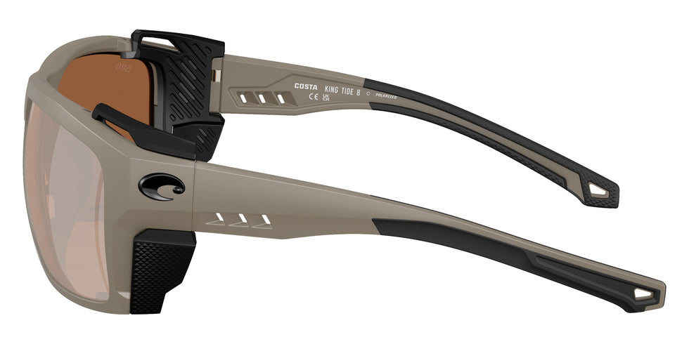 COSTA 6S9111 King Tide 8 911109 60 - Matte Sand / Copper Silver Mirrored Polarized #id:6s9111911109_s:102110