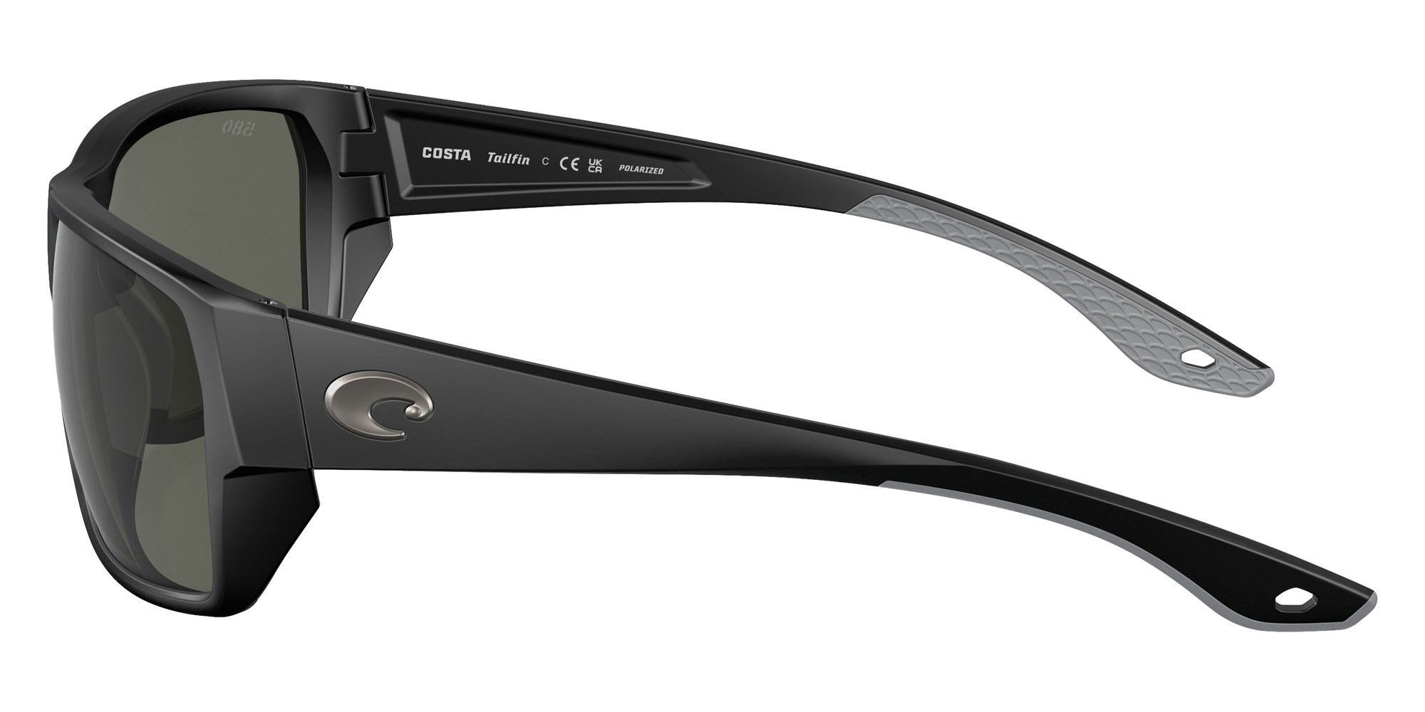 COSTA 6S9113 Tailfin 911301 57 - Matte Black / Gray Polarized #id:6s9113911301_s:100110
