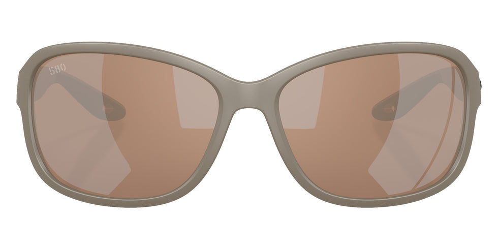 COSTA 6S9114 Seadrift 911409 58 - Matte Sand / Copper Silver Mirrored Polarized #id:6s9114911409_s:100100