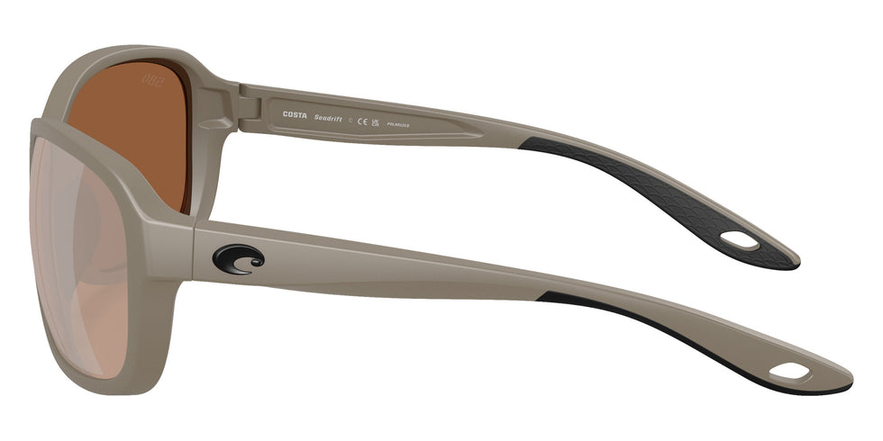 COSTA 6S9114 Seadrift 911409 58 - Matte Sand / Copper Silver Mirrored Polarized #id:6s9114911409_s:100110