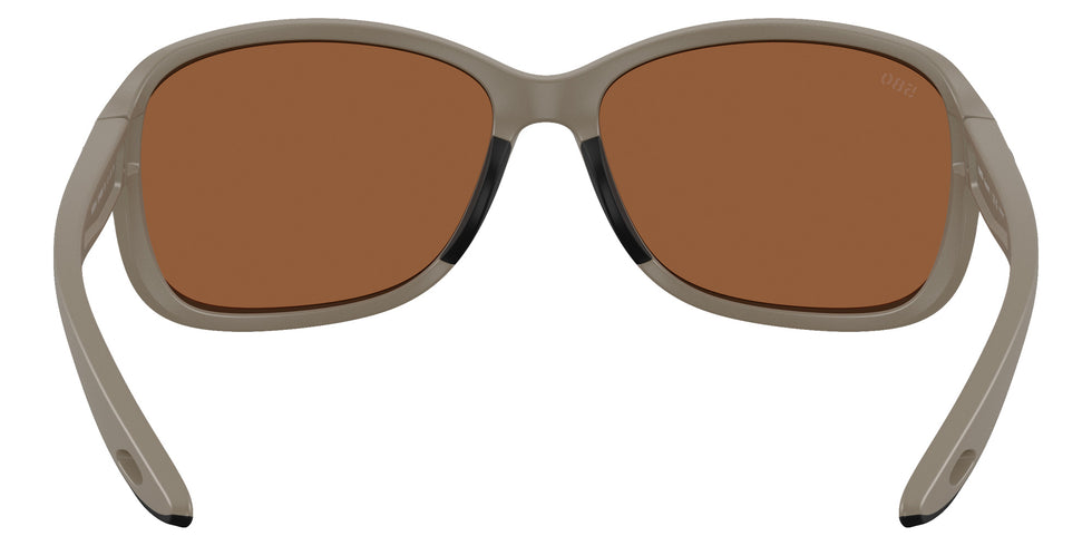COSTA 6S9114 Seadrift 911409 58 - Matte Sand / Copper Silver Mirrored Polarized #id:6s9114911409_s:100115