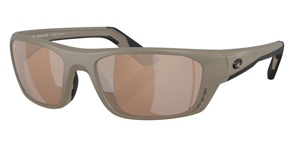 COSTA 6S9115 Whitetip PRO 911512 57 - Matte Sand / Copper Silver Mirrored Polarized #id:6s9115911512_s:106105