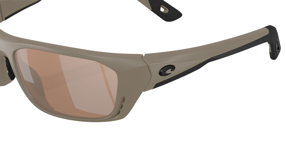 COSTA 6S9115 Whitetip PRO 911512 57 - Matte Sand / Copper Silver Mirrored Polarized #id:6s9115911512_s:106125