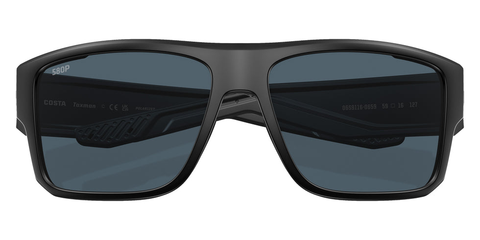 COSTA 6S9116 Taxman 911606 59 - Matte Black / Gray Polarized #id:6s9116911606_s:100120