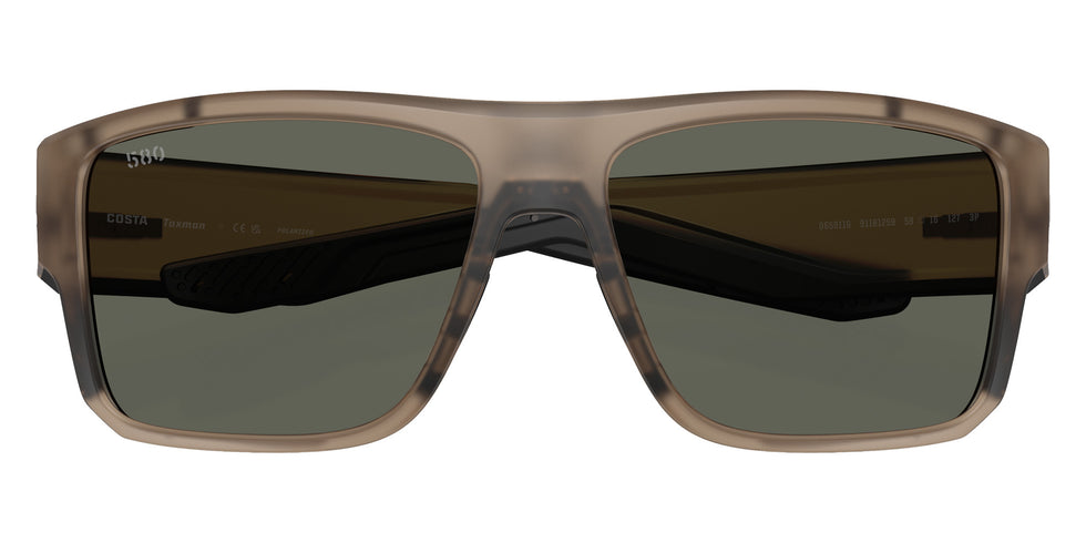 COSTA 6S9116 Taxman 911612 59 - Matte Brown Smoke / Gray Polarized #id:6s9116911612_s:102120