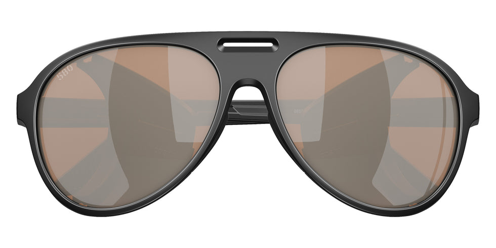 COSTA 6S9117 Grand Catalina 911703 59 - Matte Black / Copper Silver Mirrored Polarized #id:6s9117911703_s:100120