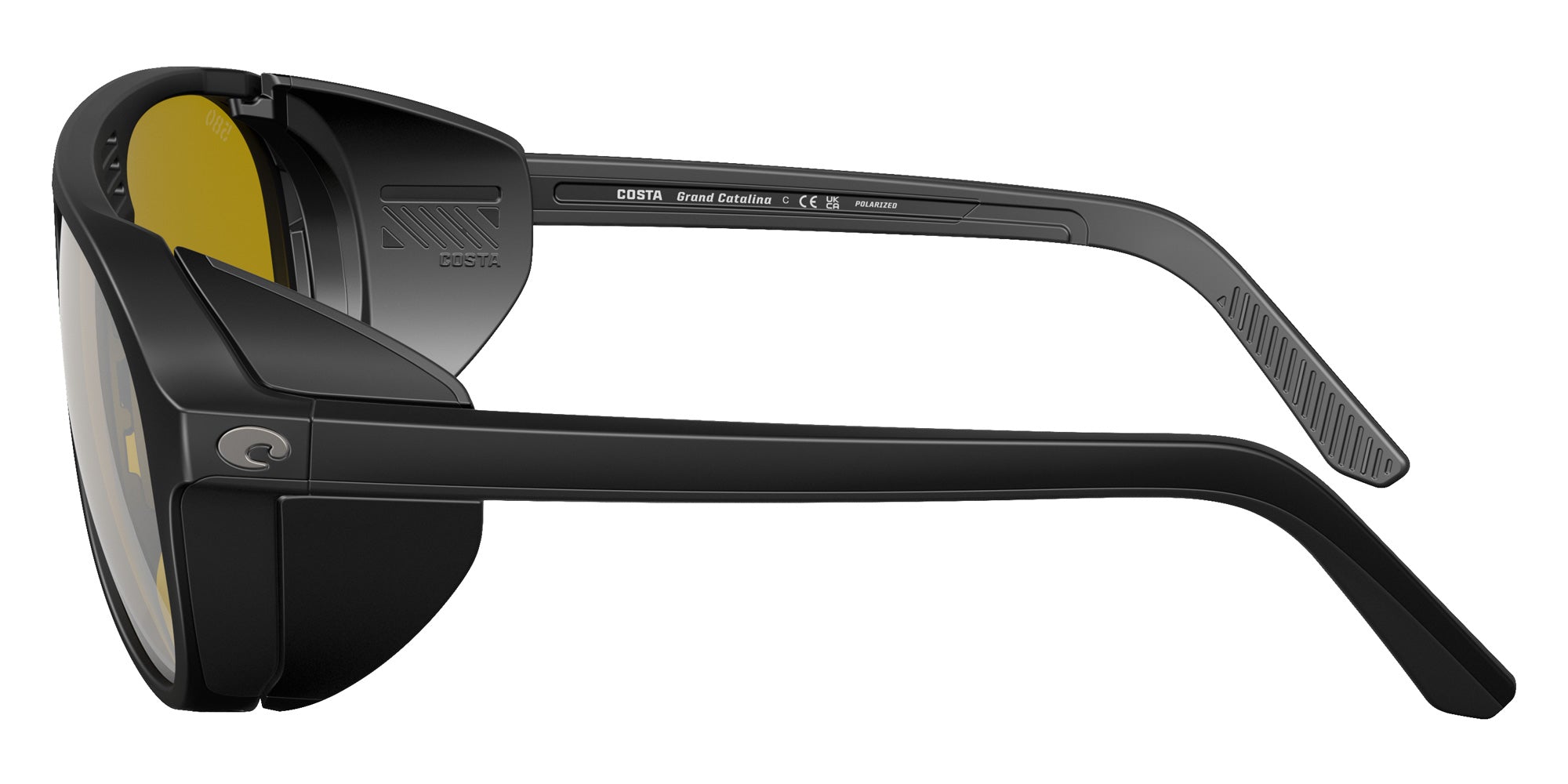 COSTA 6S9117 Grand Catalina 911704 59 - Matte Black / Sunrise Silver Mirrored Polarized #id:6s9117911704_s:102110