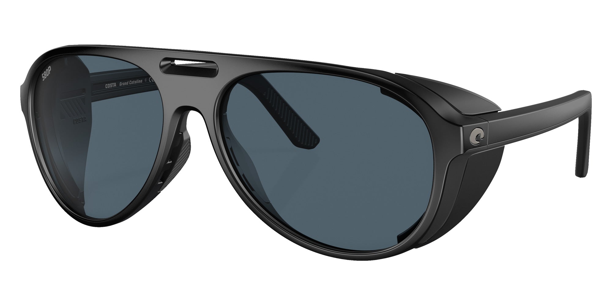 COSTA 6S9117 Grand Catalina 911707 59 - Matte Black / Gray Polarized #id:6s9117911707_s:104105