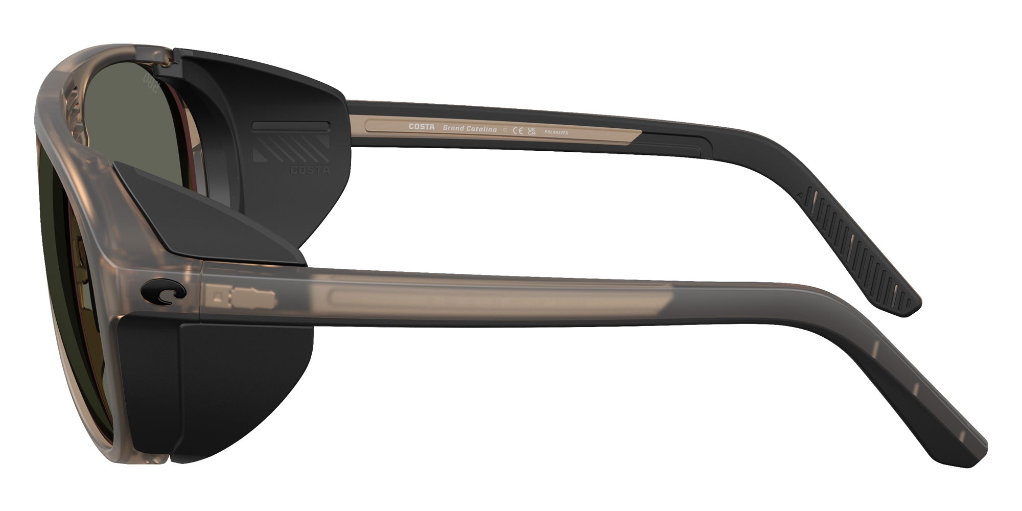 COSTA 6S9117 Grand Catalina 911714 59 - Matte Brown Smoke / Gray Polarized #id:6s9117911714_s:106110