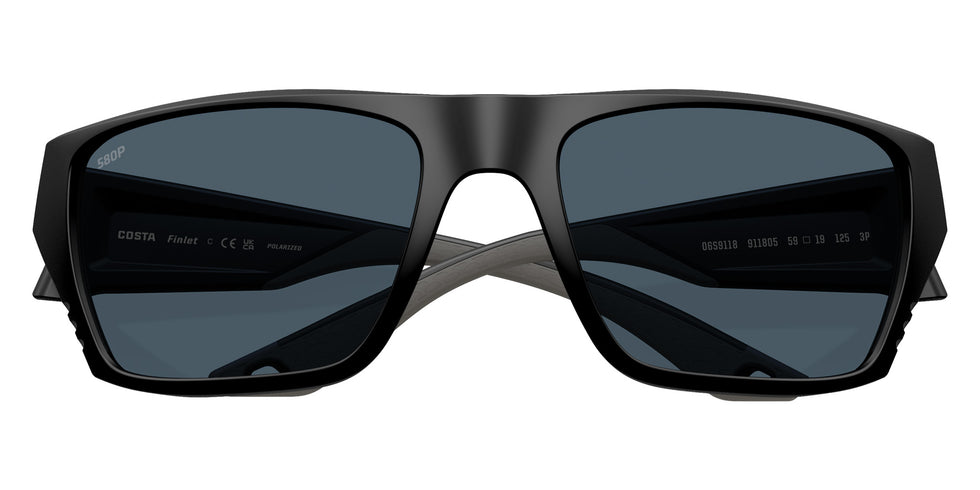 COSTA 6S9118 Finlet 911805 59 - Matte Black / Gray Polarized #id:6s9118911805_s:100120