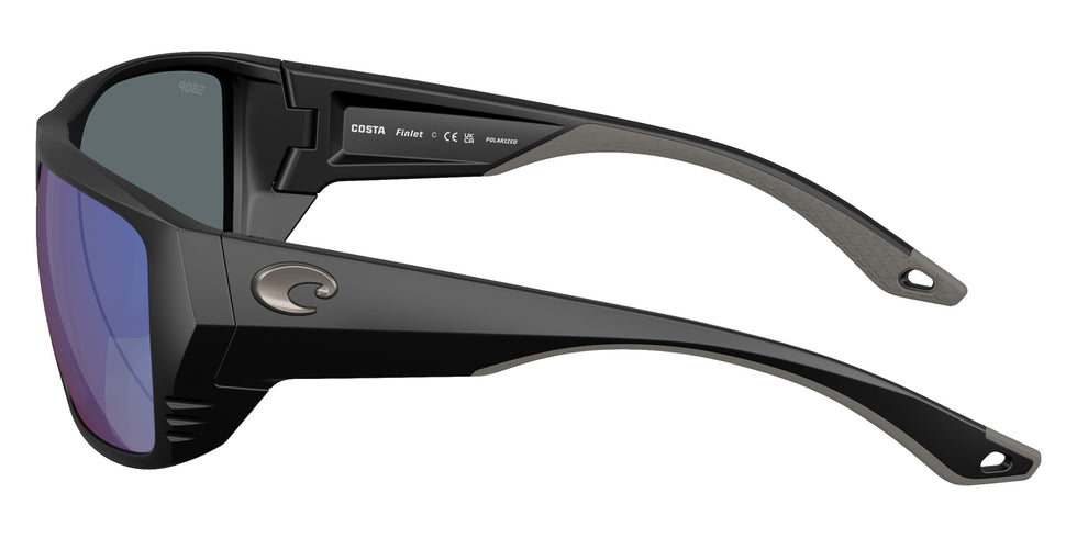 COSTA 6S9118 Finlet 911807 59 - Matte Black / Blue Mirrored Polarized #id:6s9118911807_s:102110