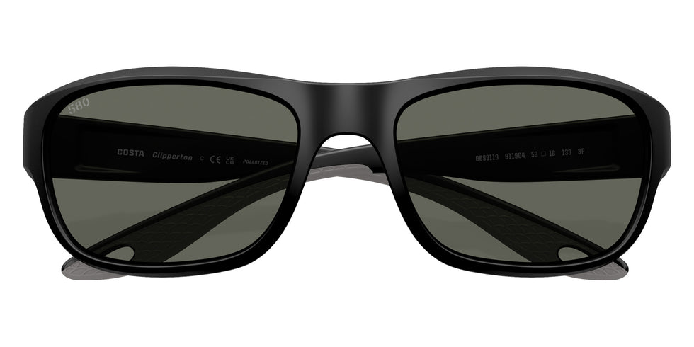 COSTA 6S9119 Clipperton 911904 58 - Matte Black / Gray Polarized #id:6s9119911904_s:100120