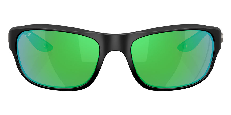 COSTA 6S9119 Clipperton 911905 58 - Matte Black / Green Mirrored Polarized #id:6s9119911905_s:102100
