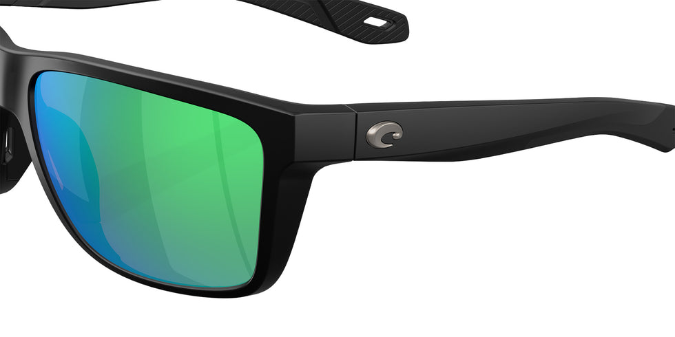 COSTA 6S9120 Broadbill II 912007 58 - Matte Black / Green Mirrored Polarized #id:6s9120912007_s:104125