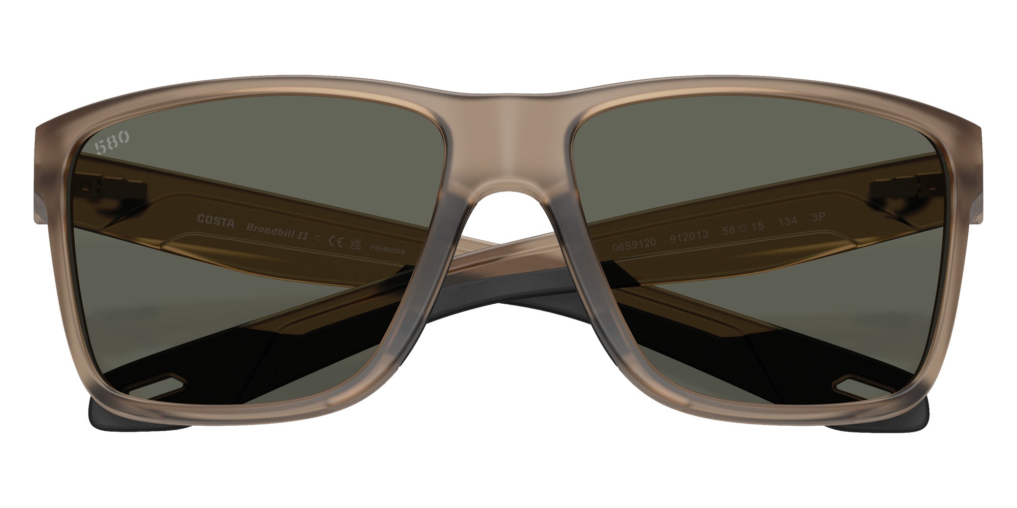 COSTA 6S9120 Broadbill II 912013 58 - Matte Brown Smoke / Gray Polarized #id:6s9120912013_s:106120