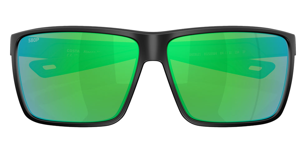 COSTA 6S9121 Rincon II 912105 64 - Matte Black / Green Mirrored Polarized #id:6s9121912105_s:102120