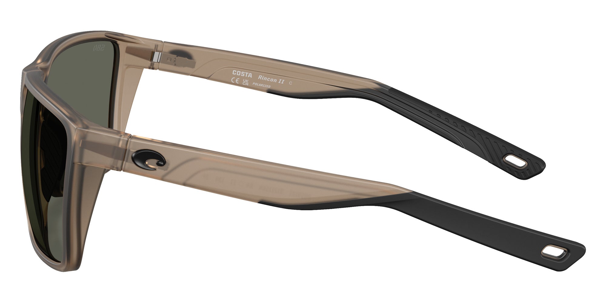 COSTA 6S9121 Rincon II 912115 64 - Matte Brown Smoke / Gray Polarized #id:6s9121912115_s:110110