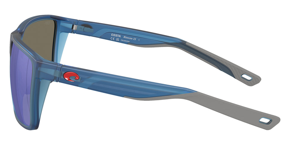 COSTA 6S9121 Rincon II 912116 64 - Matte Translucent Blue / Blue Mirrored Polarized #id:6s9121912116_s:112110