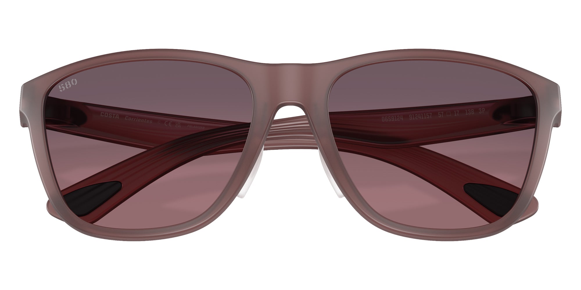 COSTA 6S9124 Corrientes 912411 57 - Matte Stormy Sunset / Rose Gradient Polarized #id:6s9124912411_s:100120