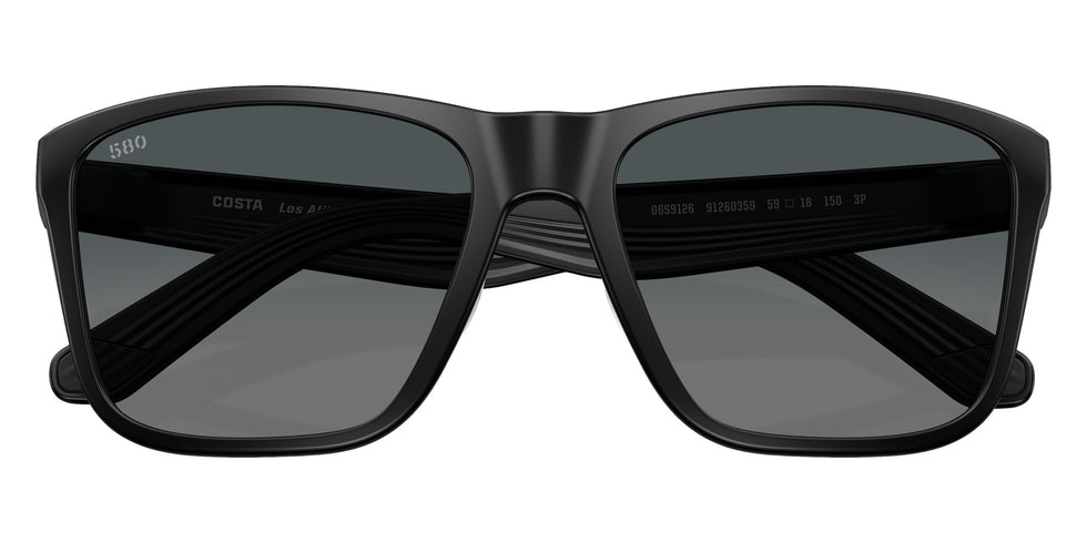 COSTA 6S9126 Los Alijos 912603 59 - Matte Black / Gray Gradient Polarized #id:6s9126912603_s:100120