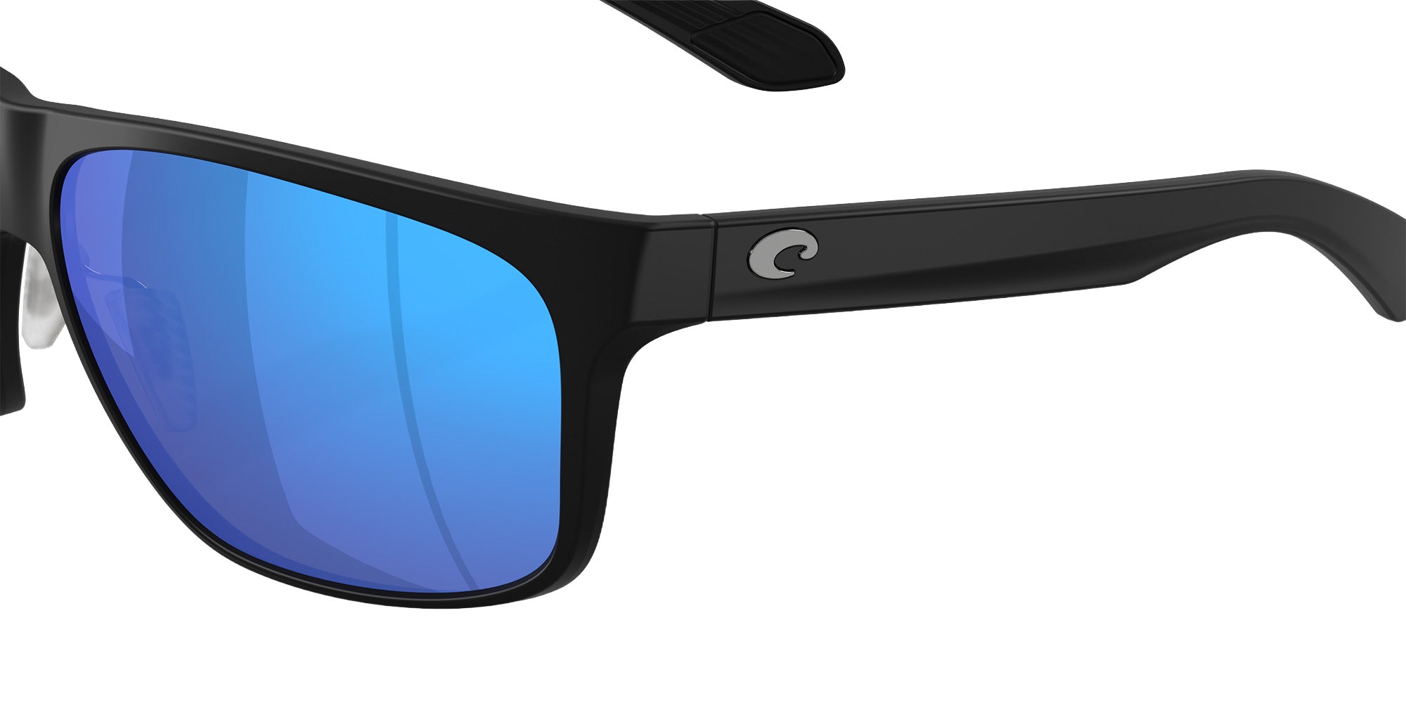 COSTA 6S9128 Trades 912802 60 - Matte Black / Blue Mirrored Polarized #id:6s9128912802_s:102125