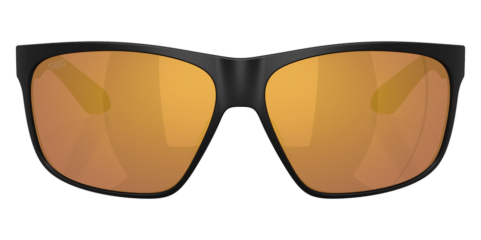 COSTA 6S9128 Trades 912804 60 - Matte Black / Gold Mirrored Polarized #id:6s9128912804_s:106100