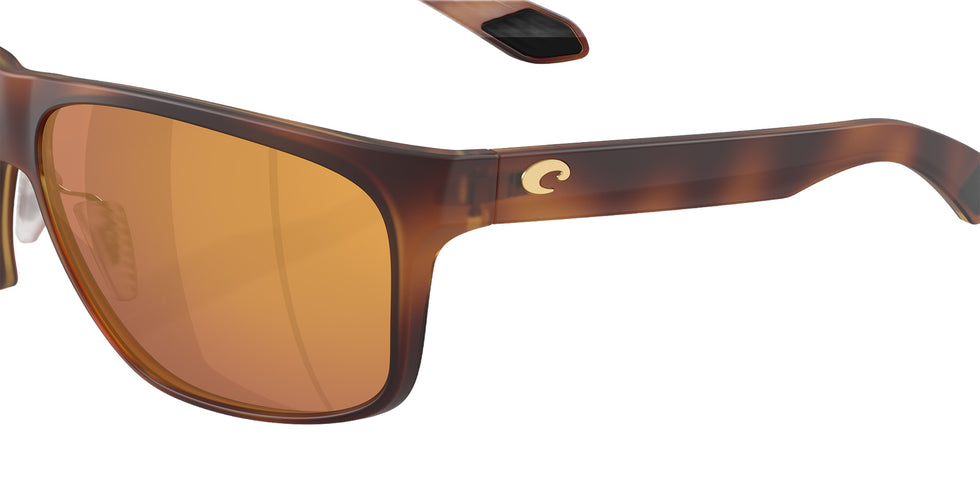 COSTA 6S9128 Trades 912806 60 - Matte Tortoise / Gold Mirrored Polarized #id:6s9128912806_s:110125