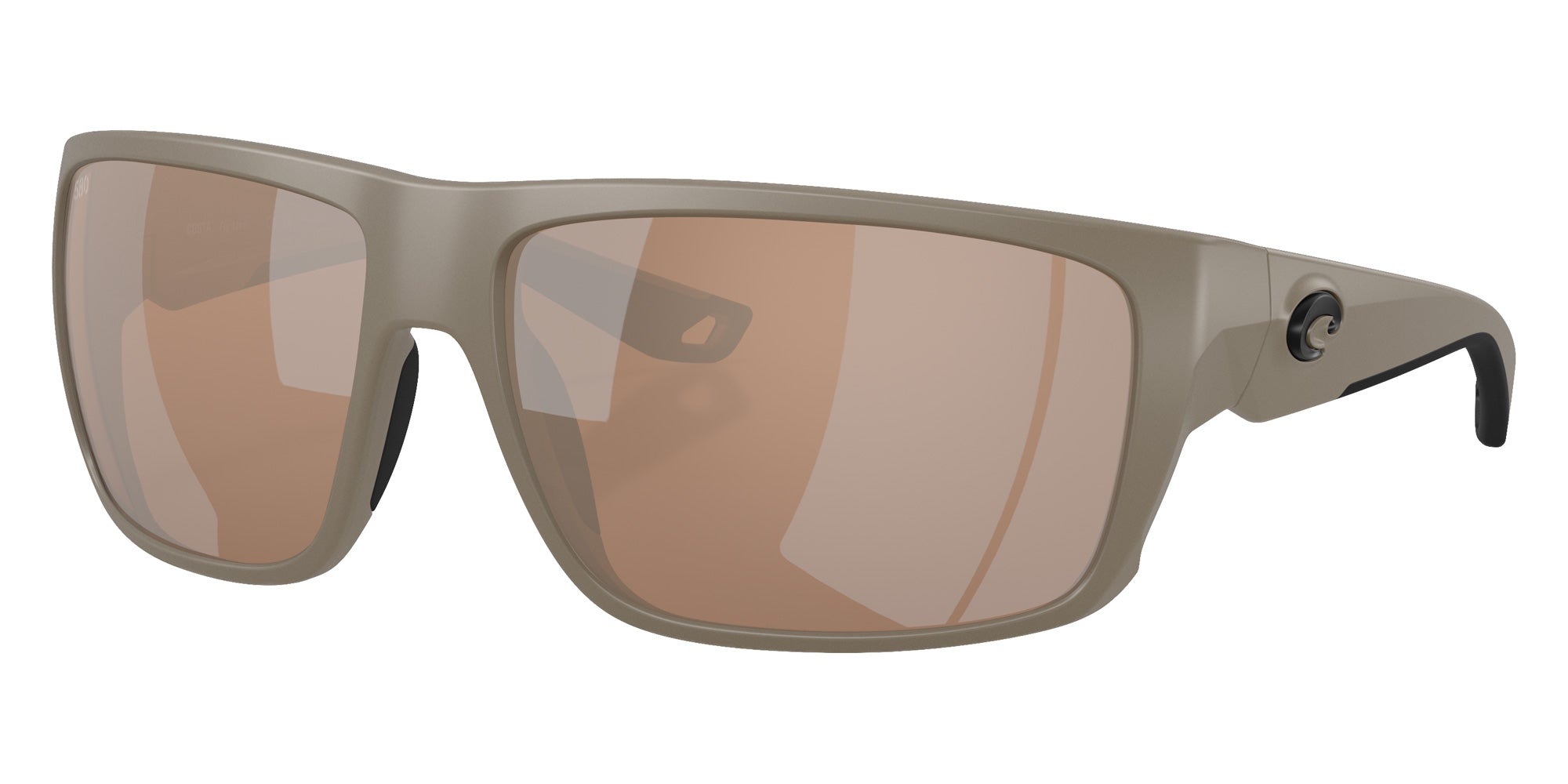 COSTA 6S9129 Fly Line 912914 64 - Matte Sand / Copper Silver Mirrored Polarized #id:6s9129912914_s:110105