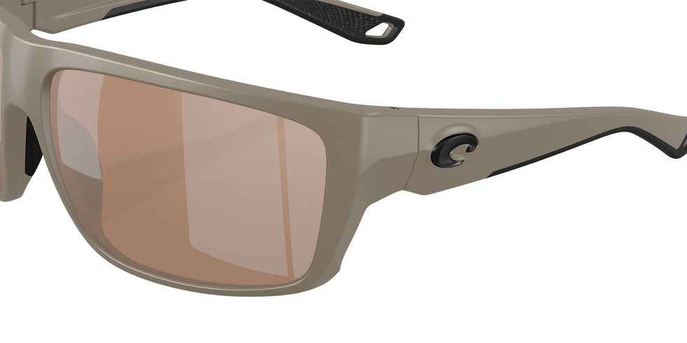 COSTA 6S9129 Fly Line 912914 64 - Matte Sand / Copper Silver Mirrored Polarized #id:6s9129912914_s:110125